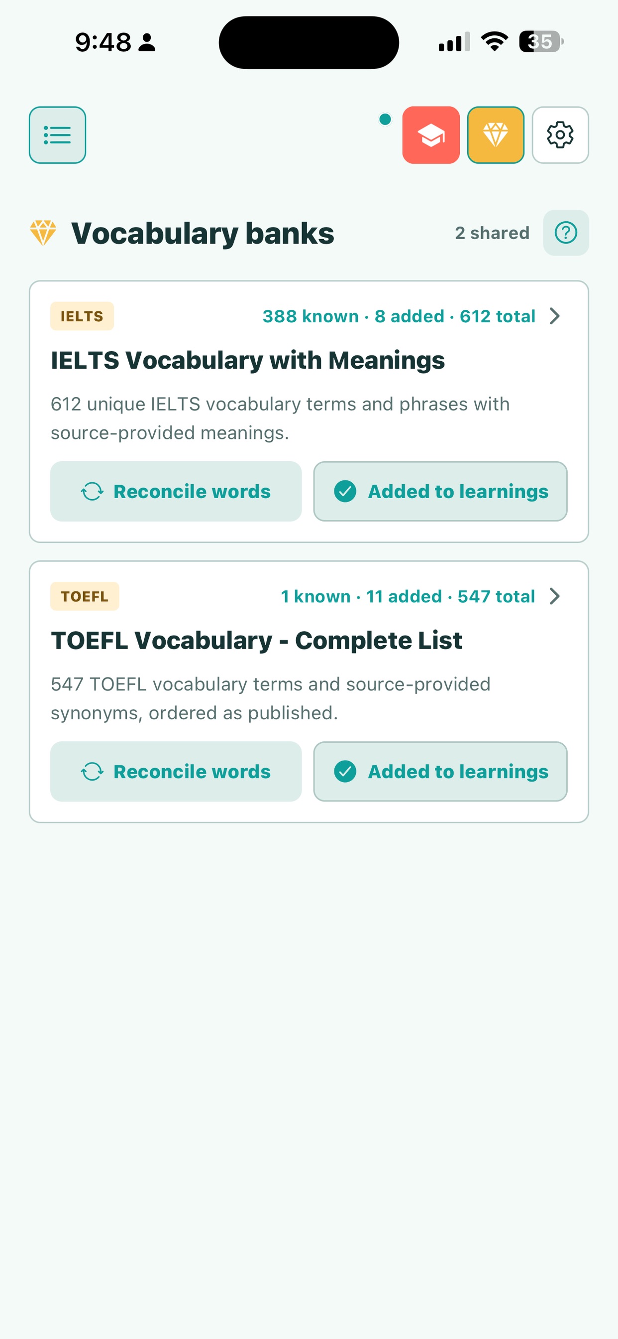 Screenshot 6 of Word Wise Vocabulary