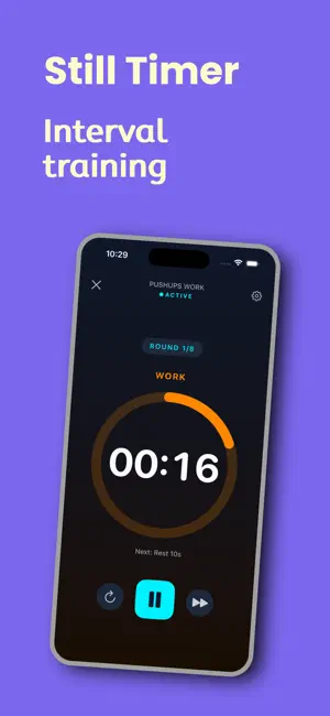 Still Timer - Interval Workout screenshot 1