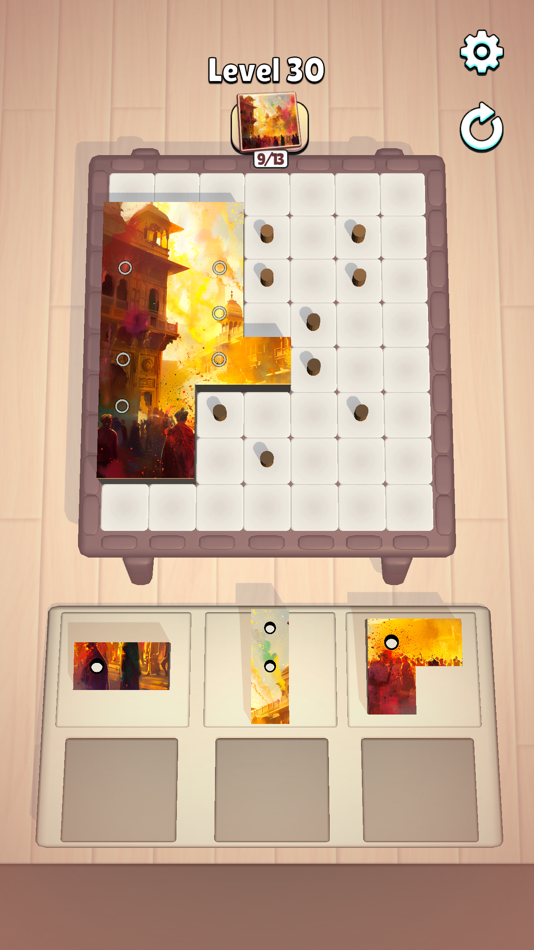 #8. Puzzle Out! (iOS) 由: ZiNKY OYUN YAZILIM ANONiM SiRKETi