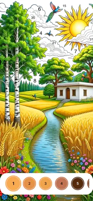 Color Joy: Paint by Number screenshot 2
