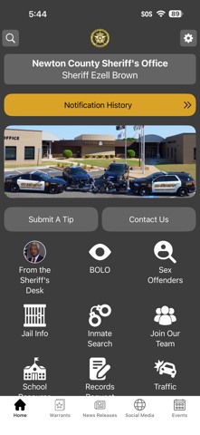 Newton County Sheriff's Office Screenshot 1 of 3