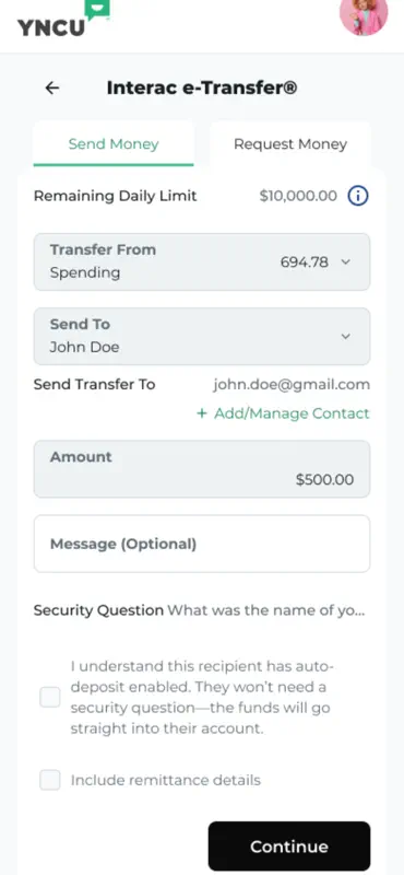 YNCU Banking screenshot 3 of 3