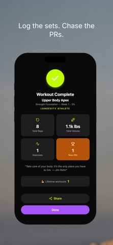 Longevity Athlete Screenshot 6 of 6