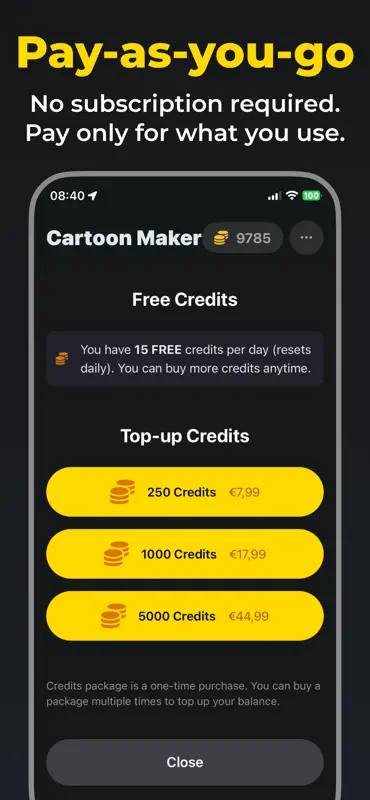 Cartoon Maker AI screenshot 5 of 9