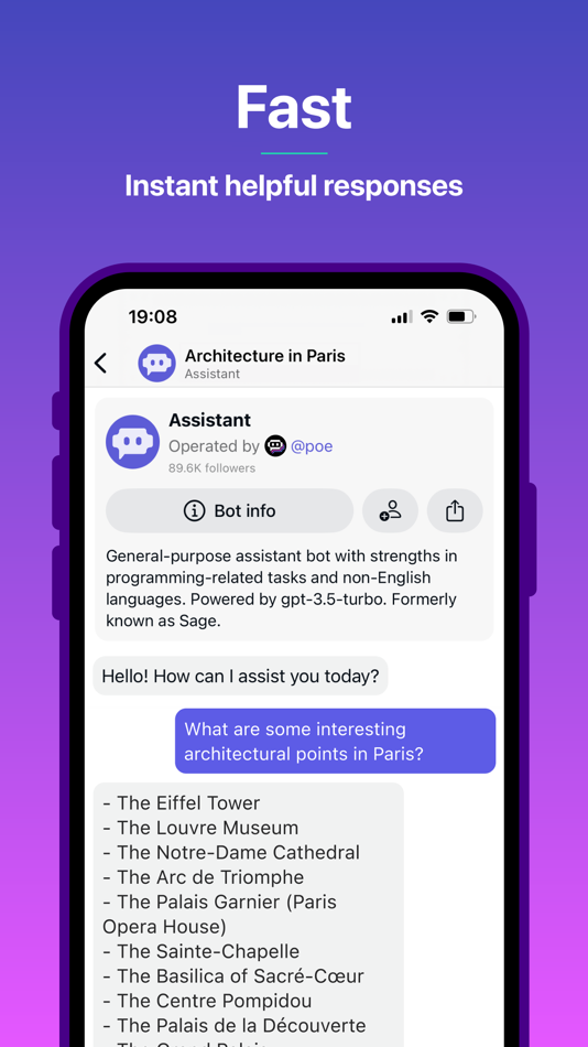 Poe – Fast AI Chat - 3.3.0 - (iOS)