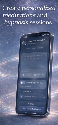 Drift Inward: AI Meditation screenshot