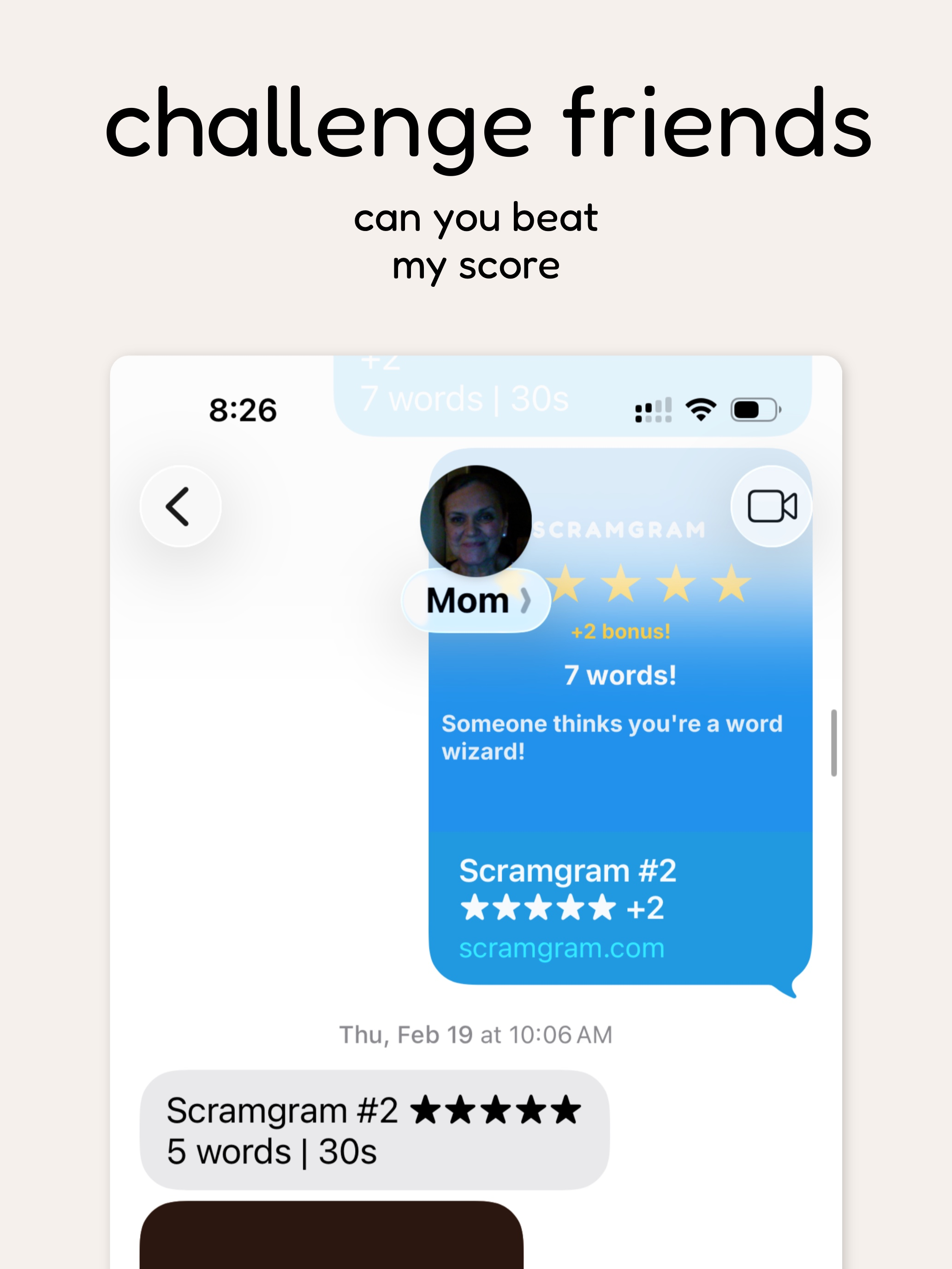 Scramgram Timed Word Jumble screenshot 7