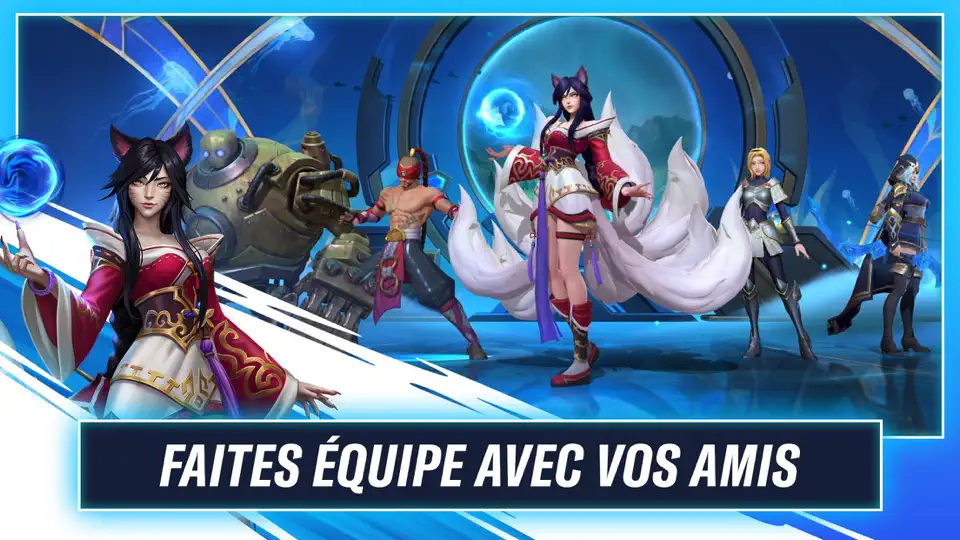 Capture d'écran de League Of Legends: Wild Rift sur iPhone 4