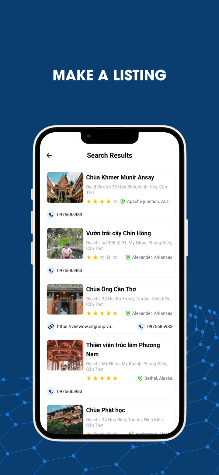 VIETWOW, Viet Directory in US screenshot 5