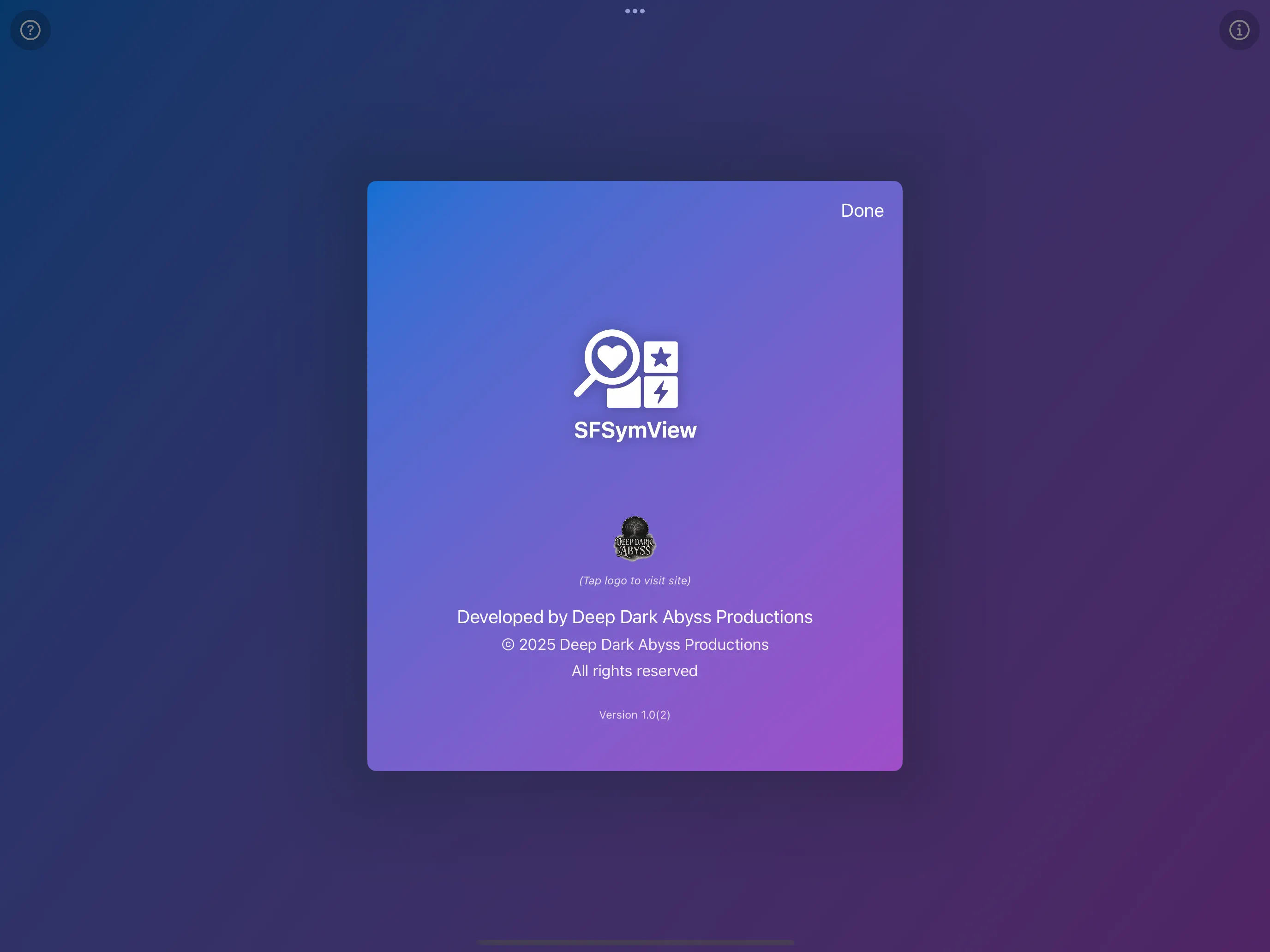 #8. SFSymView (iOS) Von: James Nerlinger