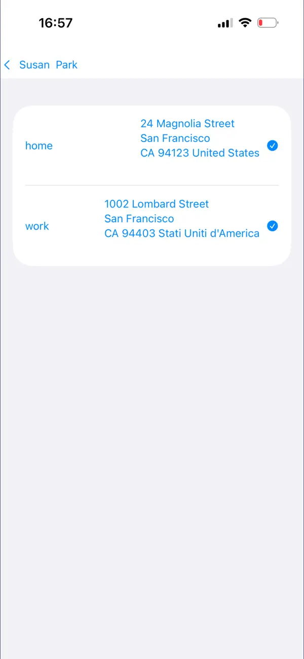 Screenshot #2 pour ForwardContact