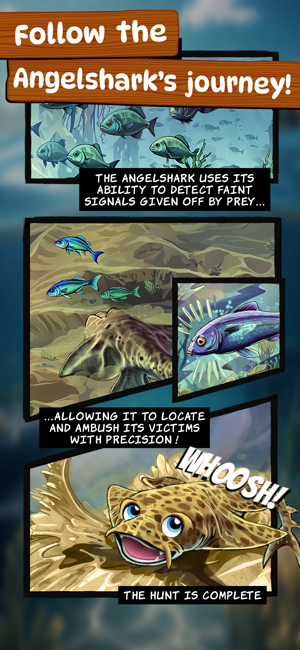 Angelshark: Sea Survival תמונות מסך