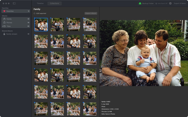 Photo Export screenshot 2