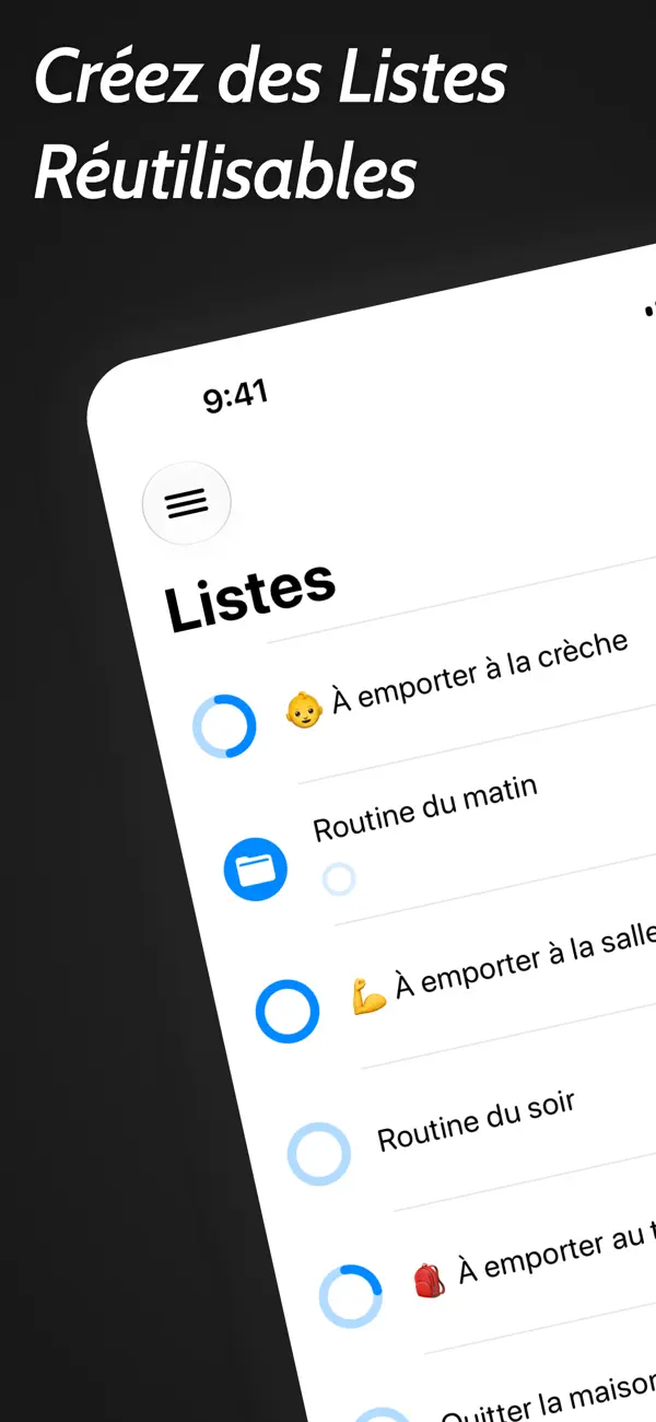 Screenshot #1 pour Liste du jour CheckYourList