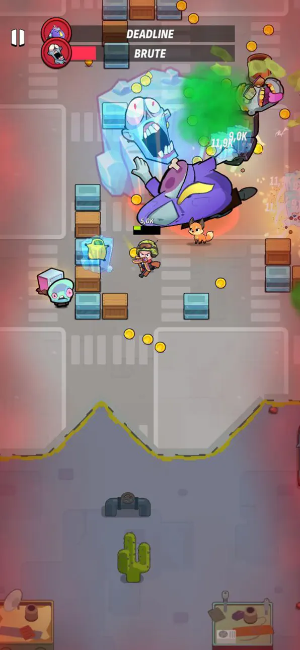 Zombusters iOS Mod IPA screenshot 4 - iOS game interface