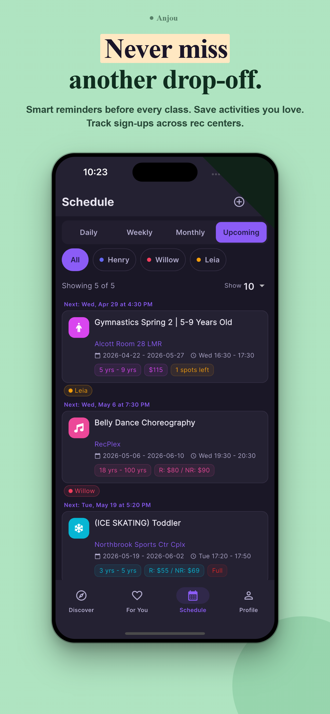 Anjou: Kids Activities Finder