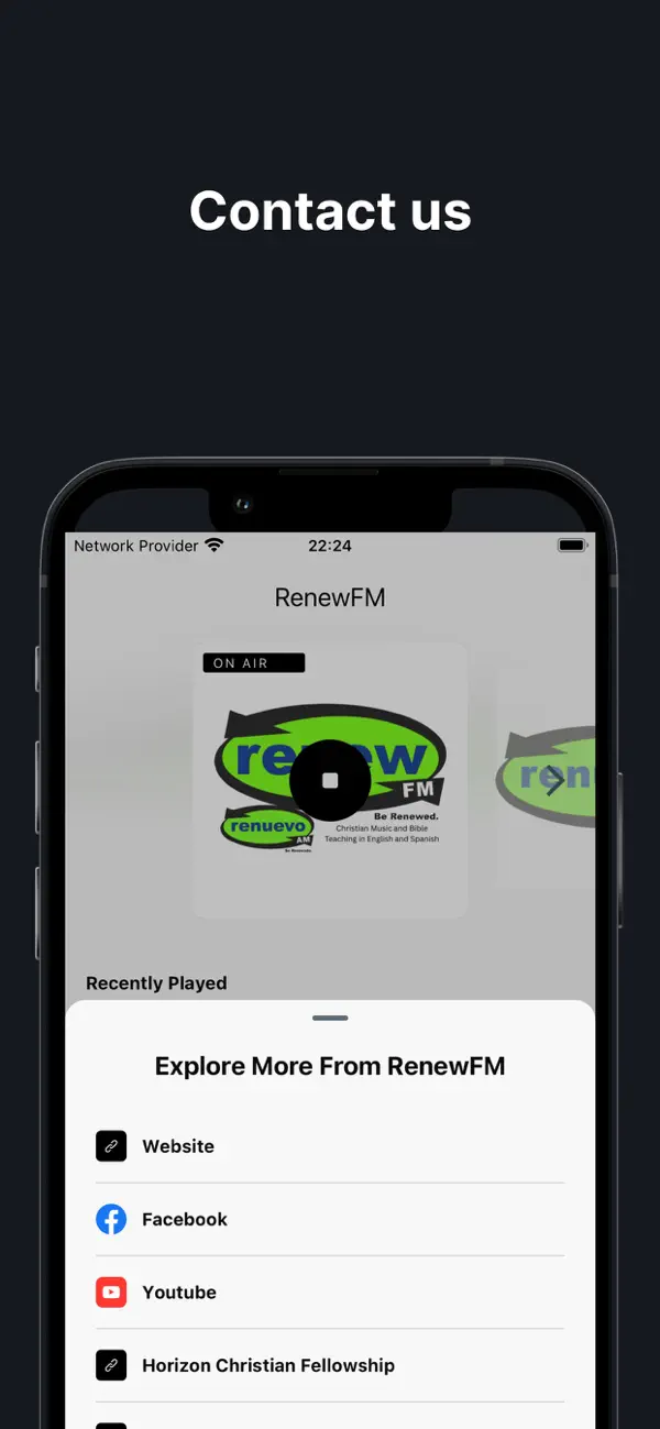 Screenshot #3 pour RenewFM