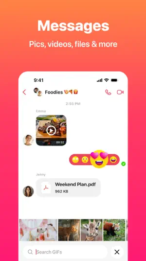 JusTalk - Video Chat & Calls screenshot 3