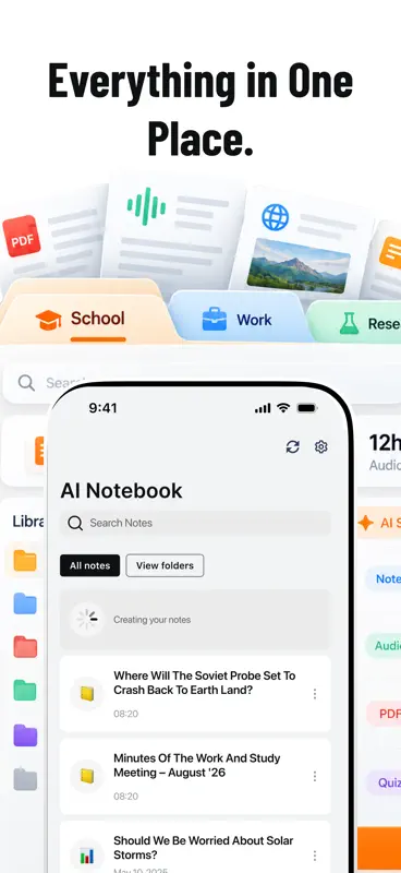 Notebook LLM: Smart Note Taker screenshot 8 of 9
