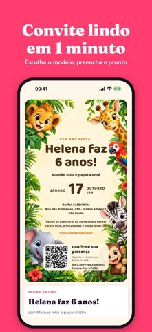Bora! Convite Digital screenshot 1