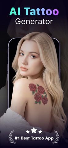 AI Tattoo Generator, Creator iPhone screenshot