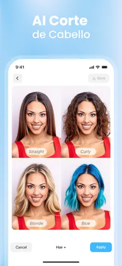 Captura de pantalla de Simulador Corte De Pelo Hombre en iPhone 3