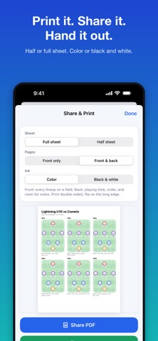 My Sports Lineup screenshot 7