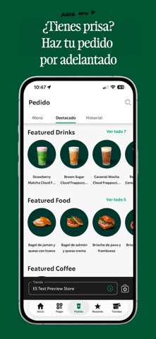 Starbucks España iPhone screenshot 5