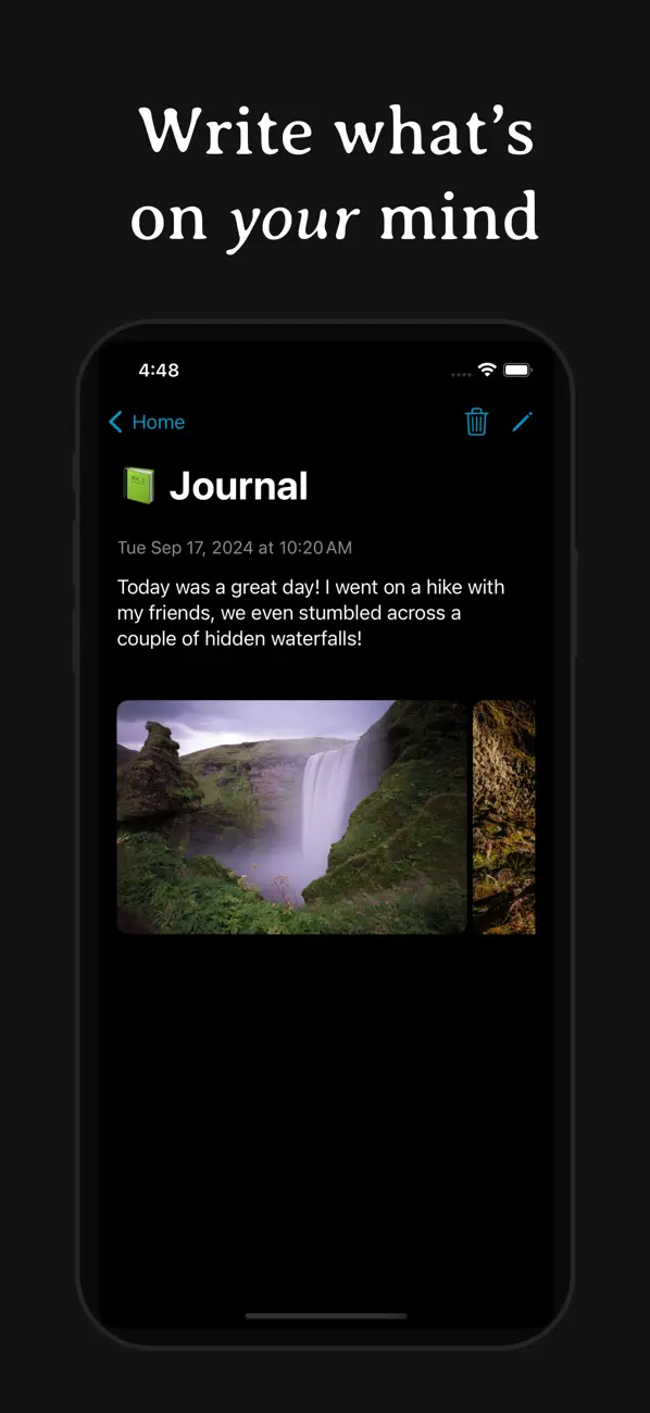Screenshot #2 pour Remember - Notes and Trackers