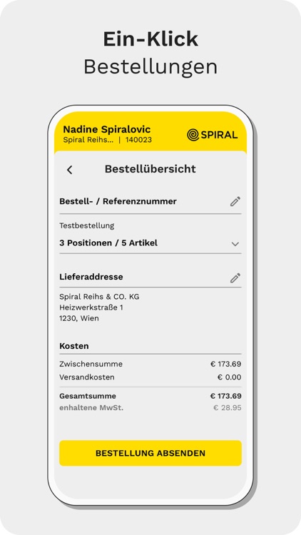 SPIRAL Easy Order 4.0 screenshot-6