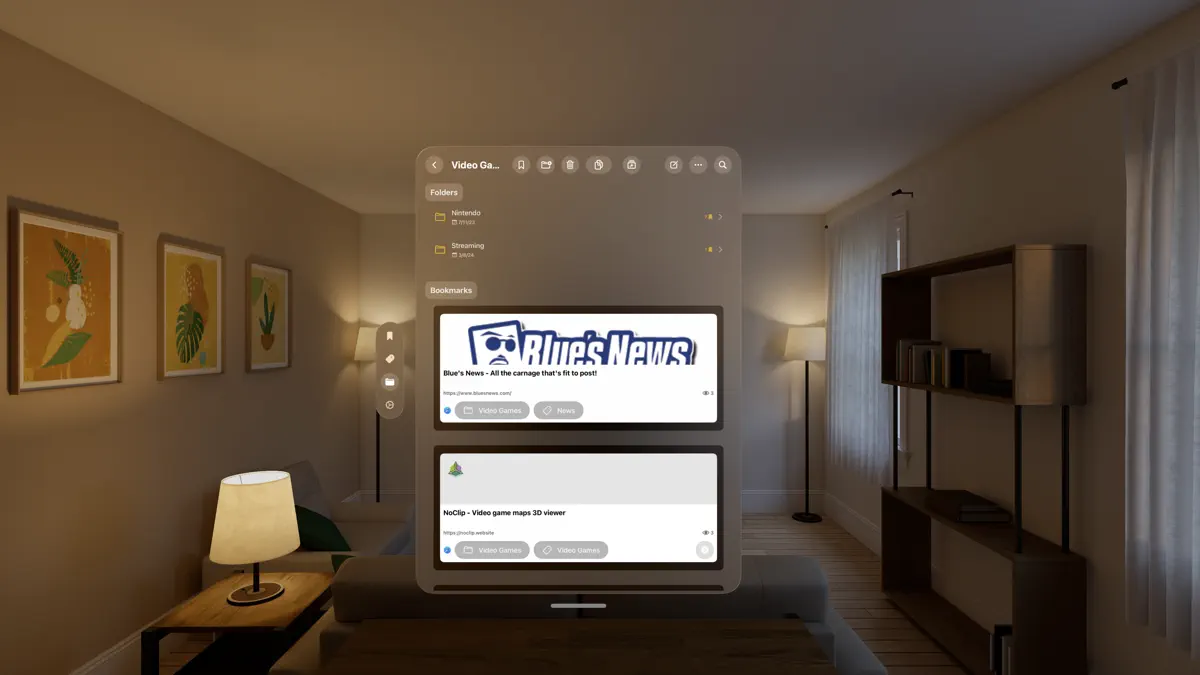 Buchen - Bookmarks screenshot 3