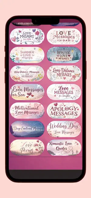 Romantic love messages. screenshot 1