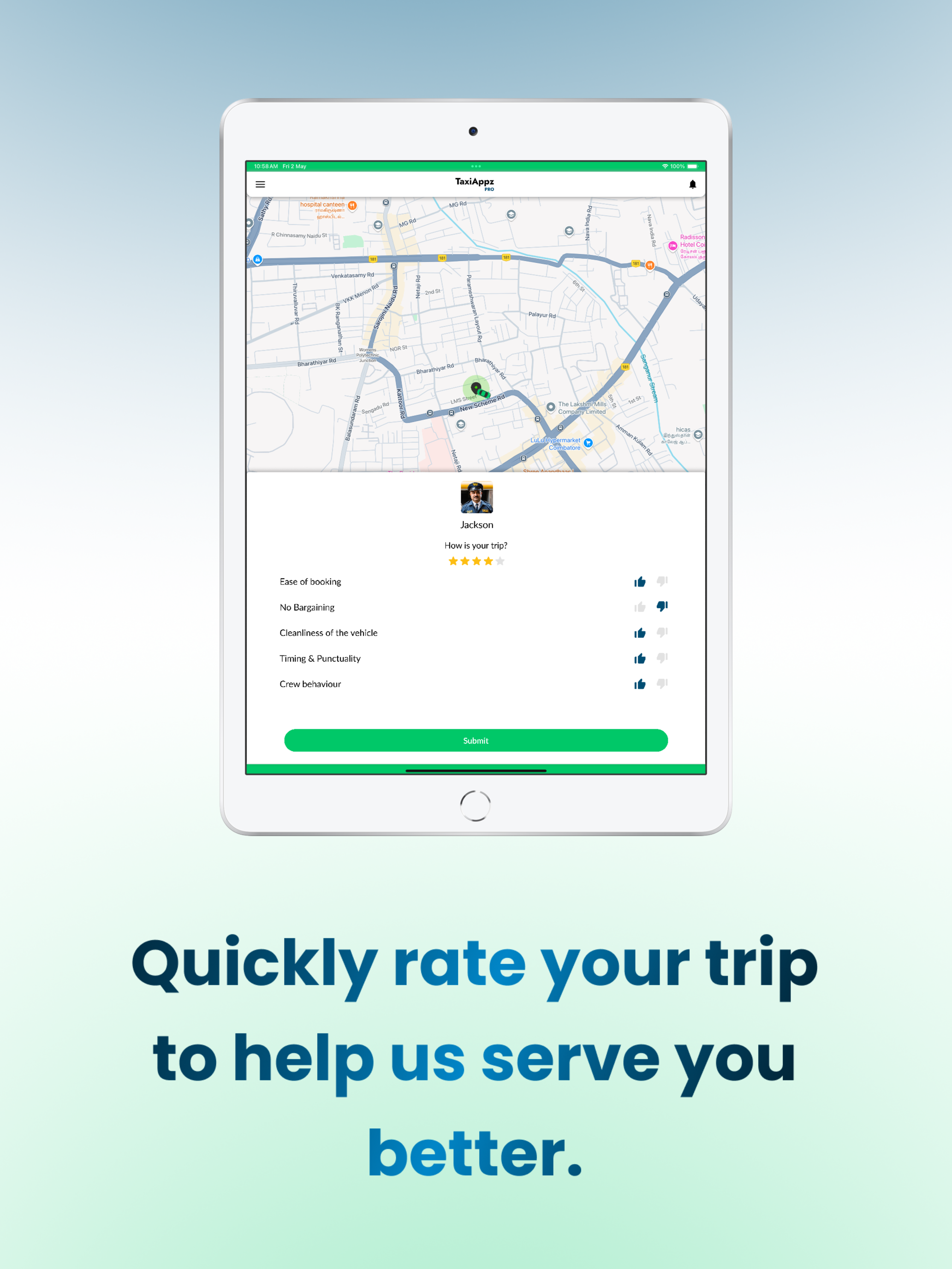 TaxiAppz User Pro screenshot 10
