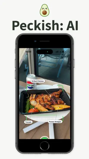 Peckish: AI Calorie Tracker screenshot 1