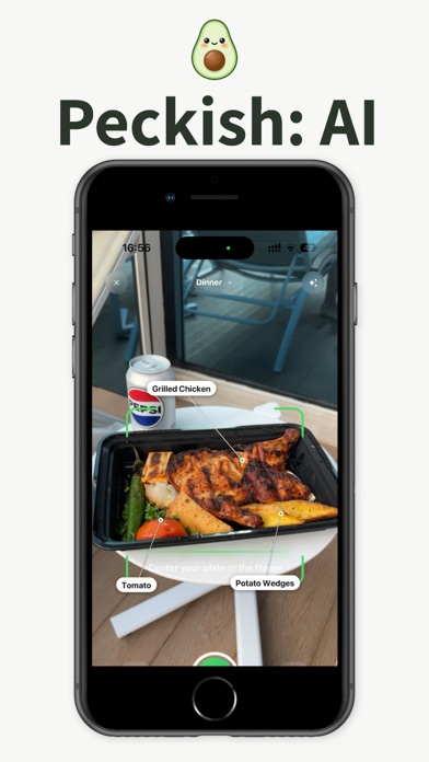 Peckish: AI Calorie Tracker Screenshot 1 of 8