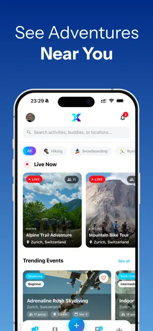 GoXtra: Find Activity Buddies screenshot 3