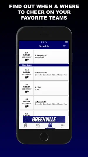 GCS Athletics screenshot 3