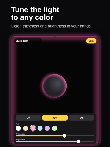 Loppo: Dual Camera Recorder iPad screenshot