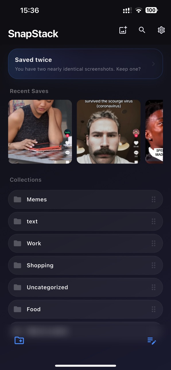 iPhone screenshot