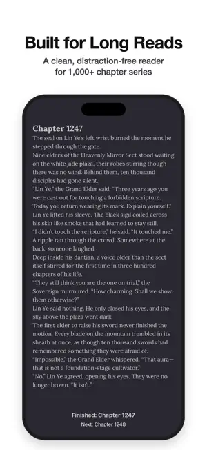 Lipex Light Novel Reader screenshot 2