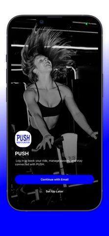 PUSH Cycling Studio iPhone screenshot