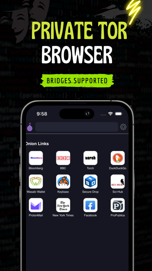 #1. Onion Browser: VPN+Ad Blocker (iOS) От: Secure cypher Solutions