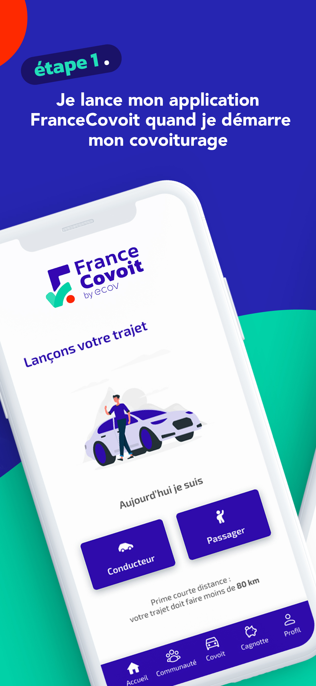 FranceCovoit Prime covoiturage