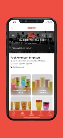 Fuel America Coffee iPhone screenshot