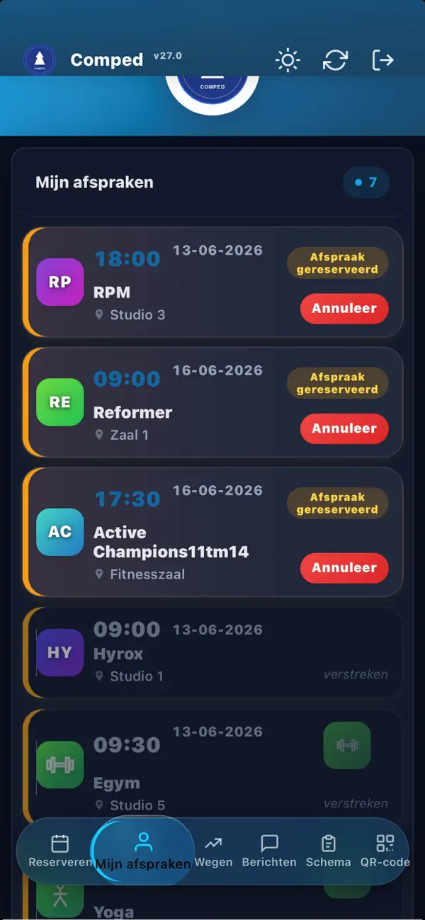 Screenshot #2 pour Compedfit