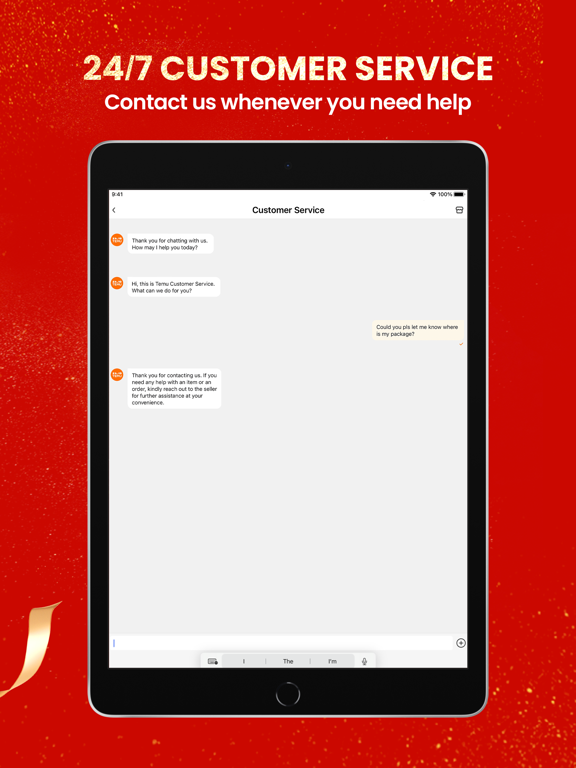 Temu: Shop Like a Billionaire iPad screenshot 6 - Shopping app