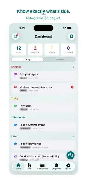 LifeOps: Personal Manager screenshot 4