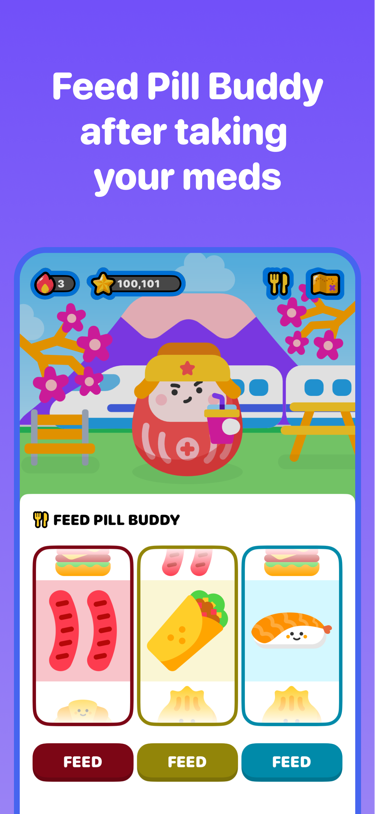 Pill Buddy: Cute Med Reminders