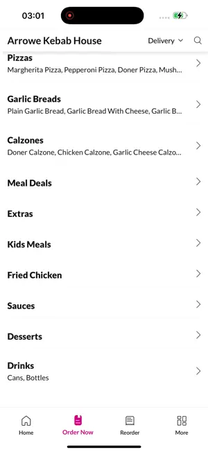 Arrowe Kebab House screenshot 3