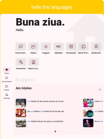 Romanian - Listening Speaking